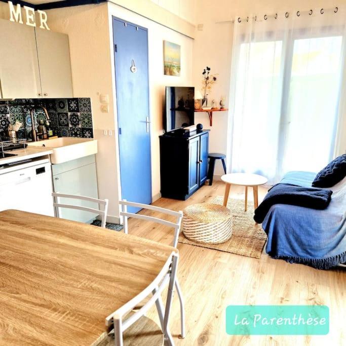La Parenthese Villa Pornic Bagian luar foto
