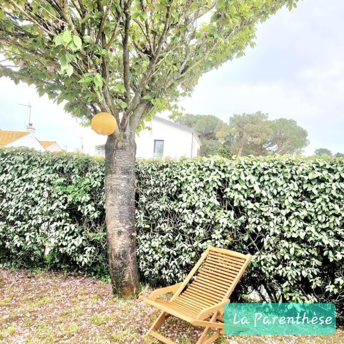 La Parenthese Villa Pornic Bagian luar foto